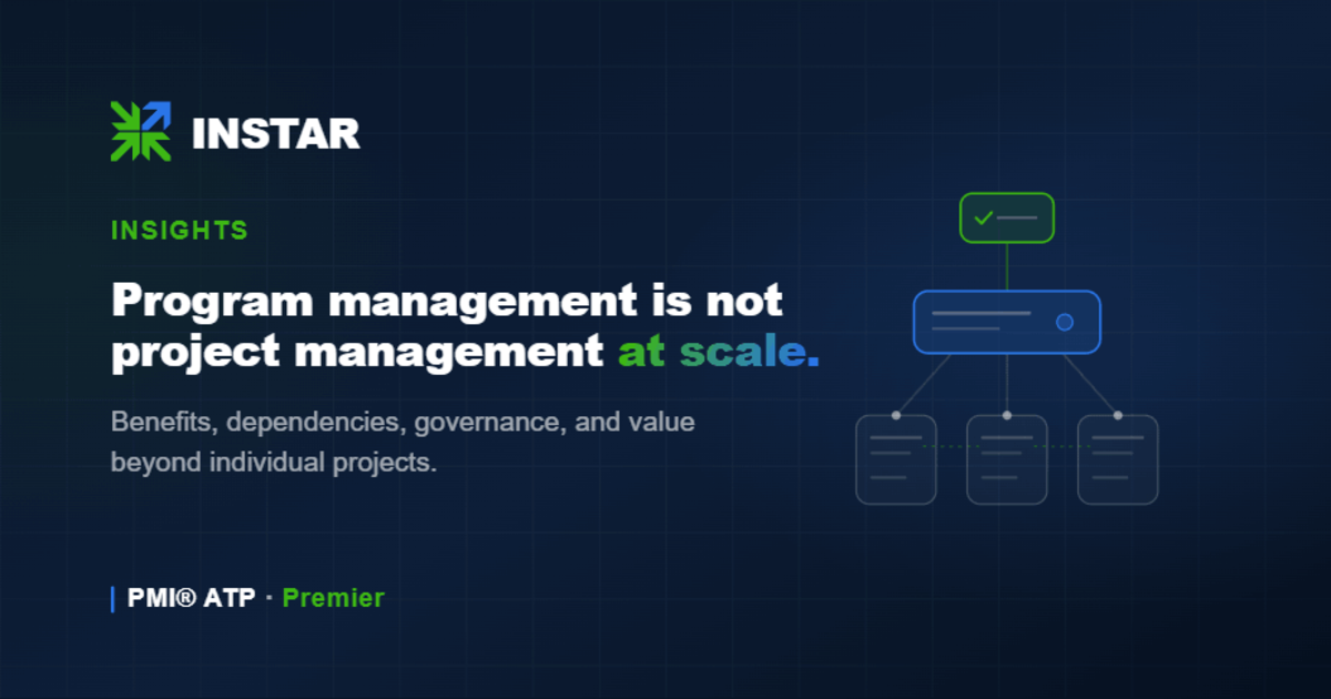 Program Management Unveiled: Why It’s More Than Project Management on Steroids